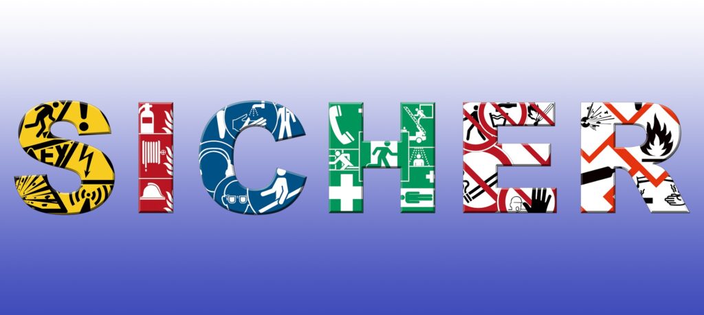 Arbeitsschutz Verhaltensregeln, ABCD Regel, Sicherheit, Sicher